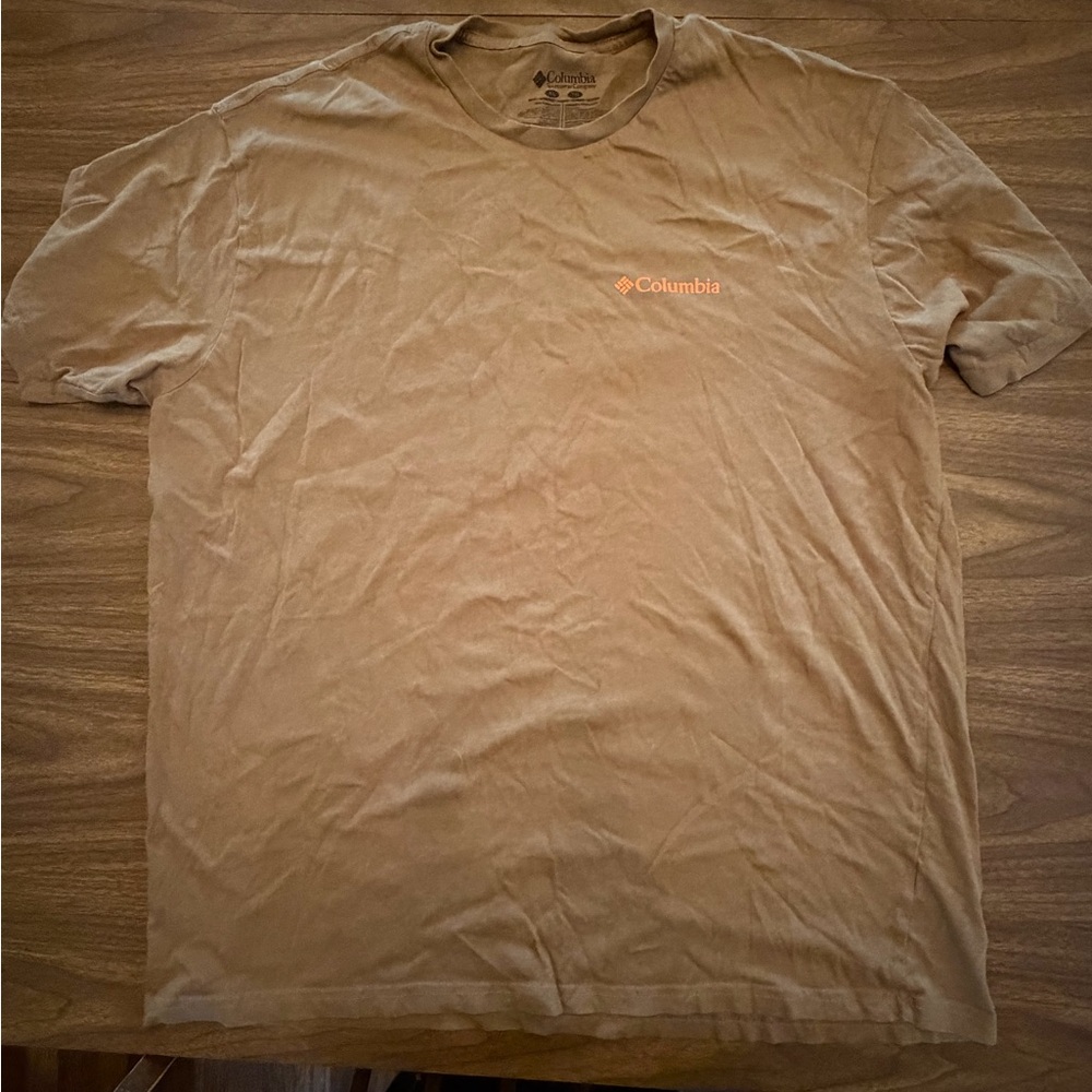 Columbia Men's Brown Short Sleeve Tee